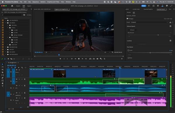 Getintopc Adobe Premiere Pro 2025 interface