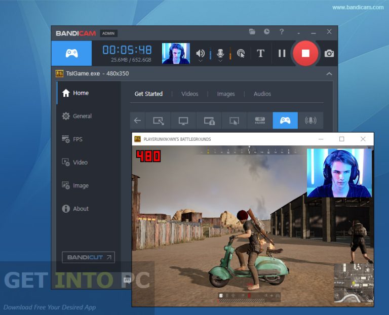 Getintopc Bandicam 8.2.0.2524