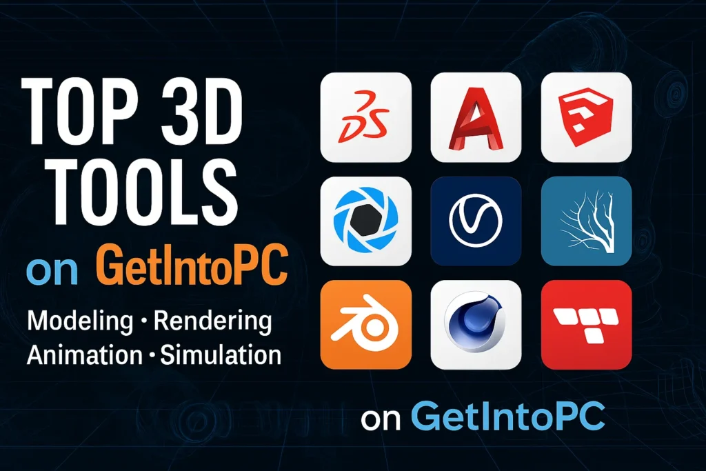 Getintopc 3D Softwares