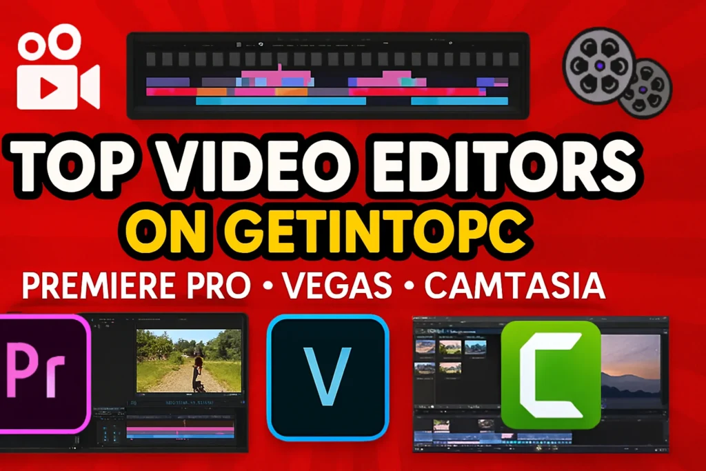 GetIntoPC Video Editor softwares