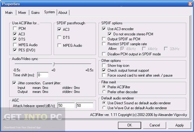 Getintopc K-Lite Codec Pack