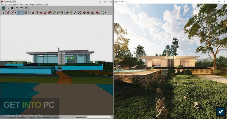 Getintopc Lumion Pro 2025 user interface