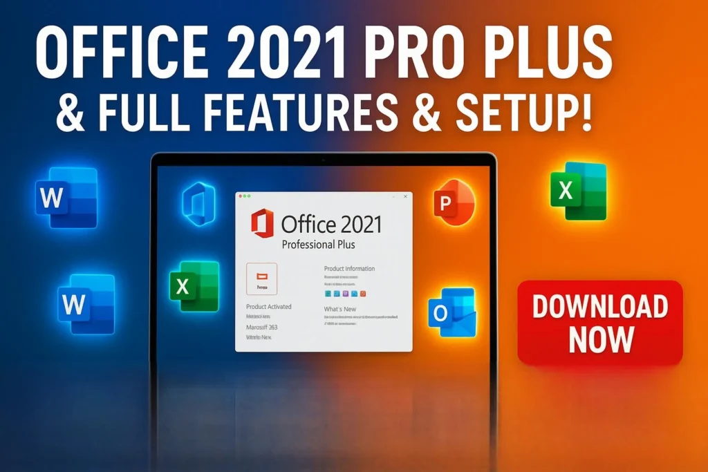 Microsoft Office 2021 Professional Plus Getintopc