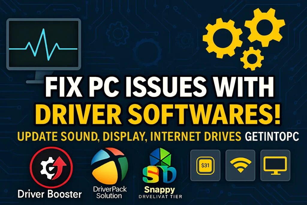 GetIntoPC Drivers softwares